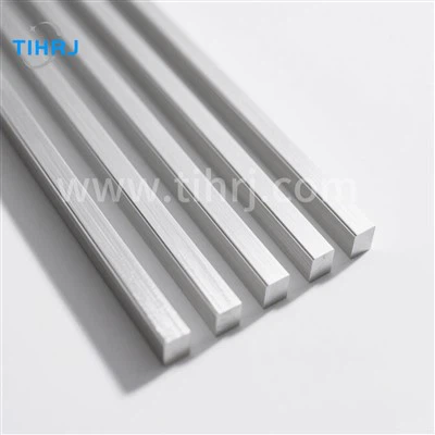 Titanium firkantede barer